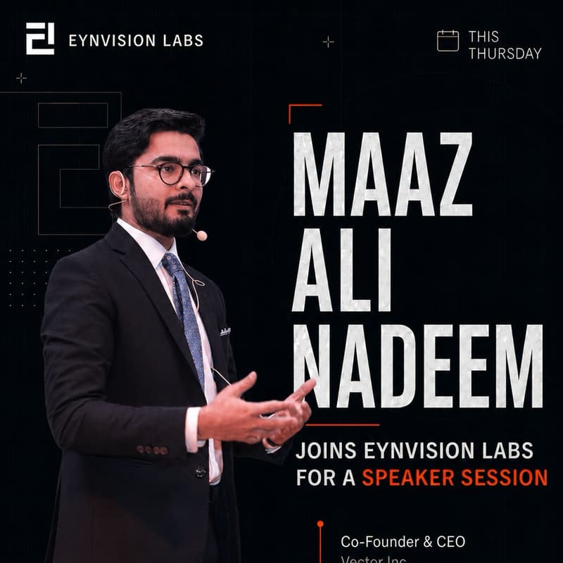 Cover Image for Eynvision Labs - Speaker Session
