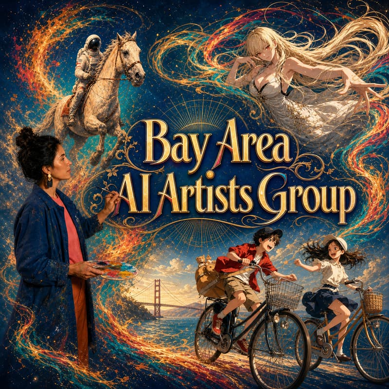 Cover Image for SF AI Artists September Show, Critique, & Promote
