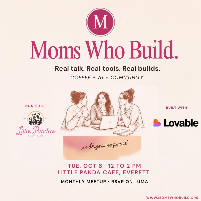 Cover Image for Moms Who Build Meetup
