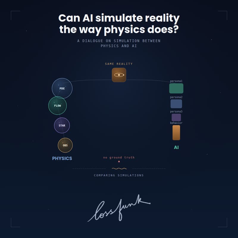 Cover Image for Simulations of Reality: Physics and AI