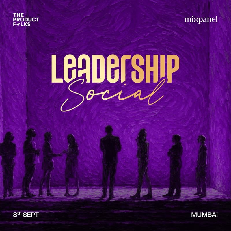 Cover Image for Leadership Social | The Product Folks x Mixpanel