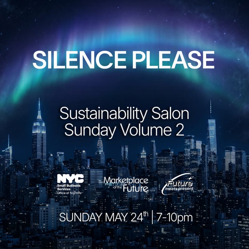 Cover Image for Sustainability Salon Sunday @Silence Please Volume 2