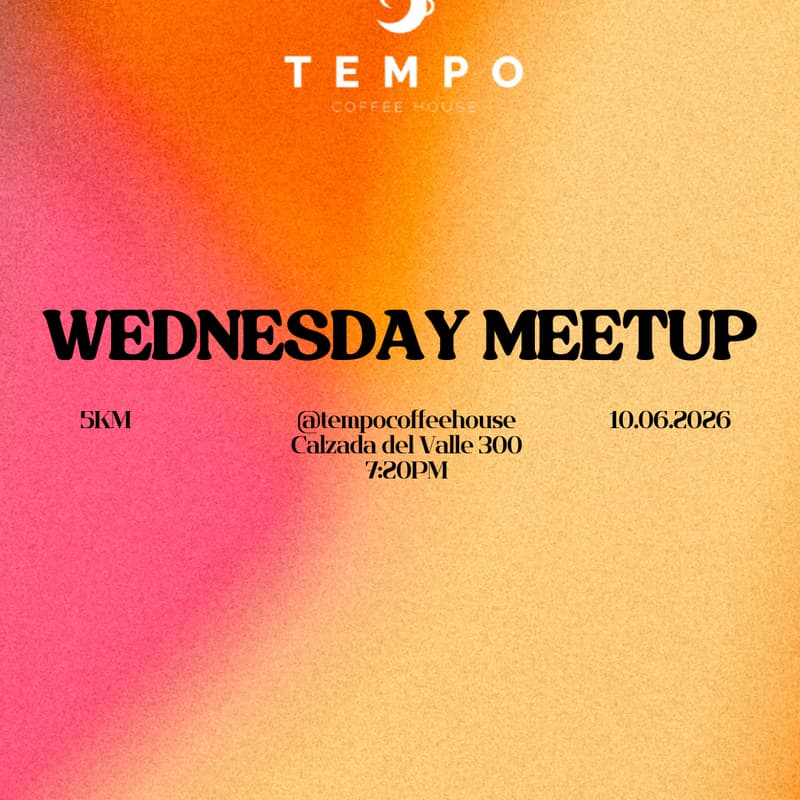 Cover Image for Tempo X On Wednesday We Run