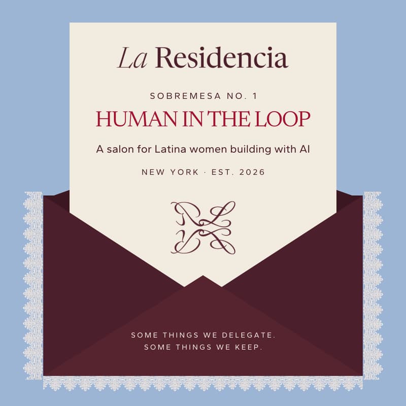 Cover Image for Sobremesa No. 1: Human in the Loop