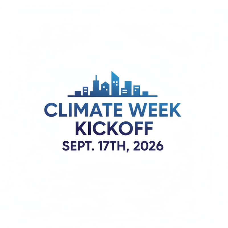 Cover Image for Climate Week Kickoff Summit: Decarbonizing Real Estate, Industrials and Manufacturing.