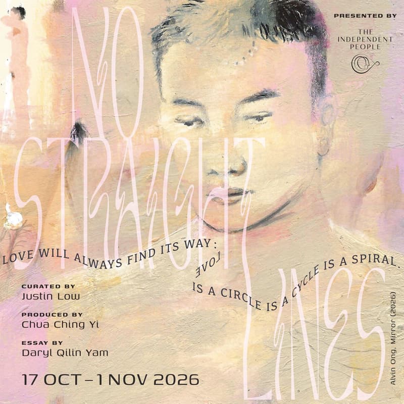 Cover Image for NO STRAIGHT LINES Exhibition (17 Oct-1 Nov)
