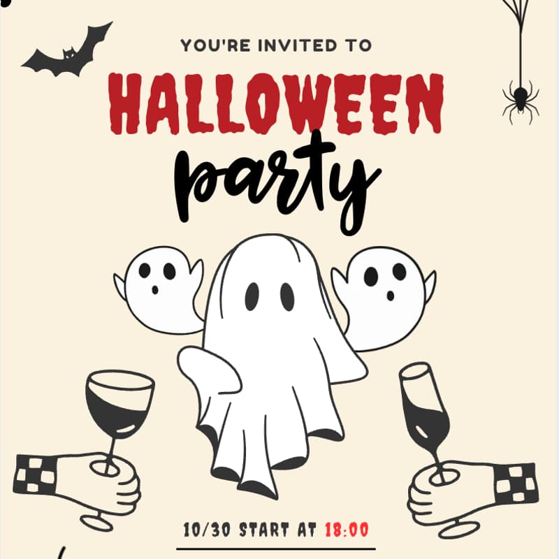 Cover Image for Retell Halloween Party