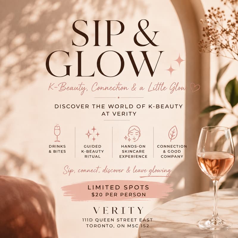 Cover Image for SIP & GLOW ✨