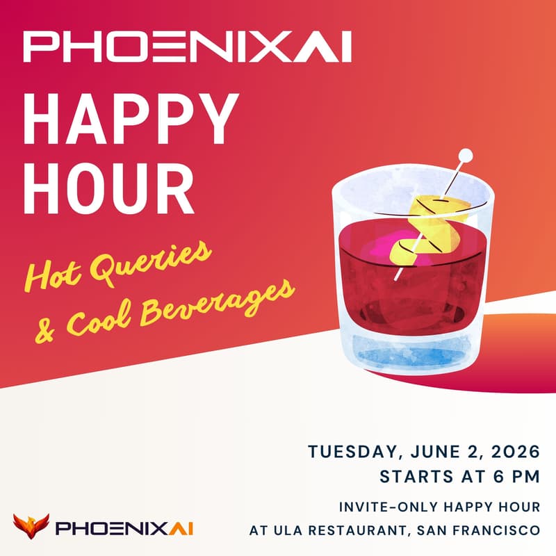 Cover Image for Hot Queries & Cool Beverages - PhoenixAI Happy Hour