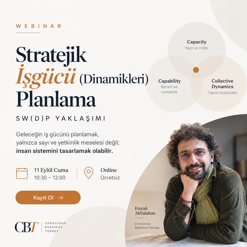 Cover Image for Stratejik İşgücü (Dinamikleri) Planlama; SW(D)P Yaklaşımı