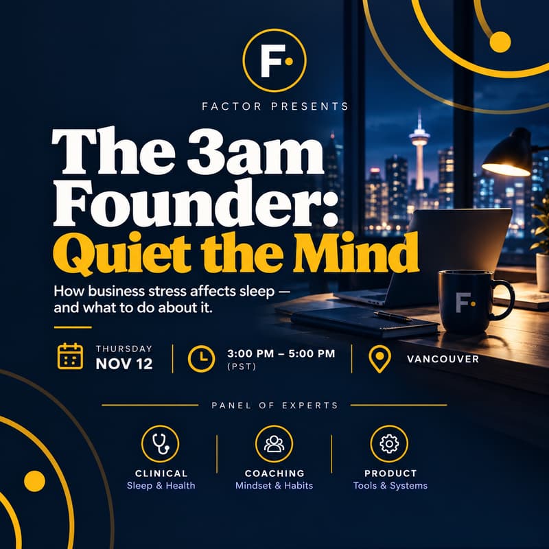 Cover Image for The 3am Founder: Quiet the Mind