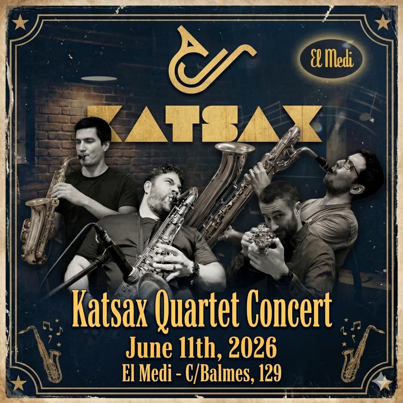 Cover Image for Katsax Quartet Concert