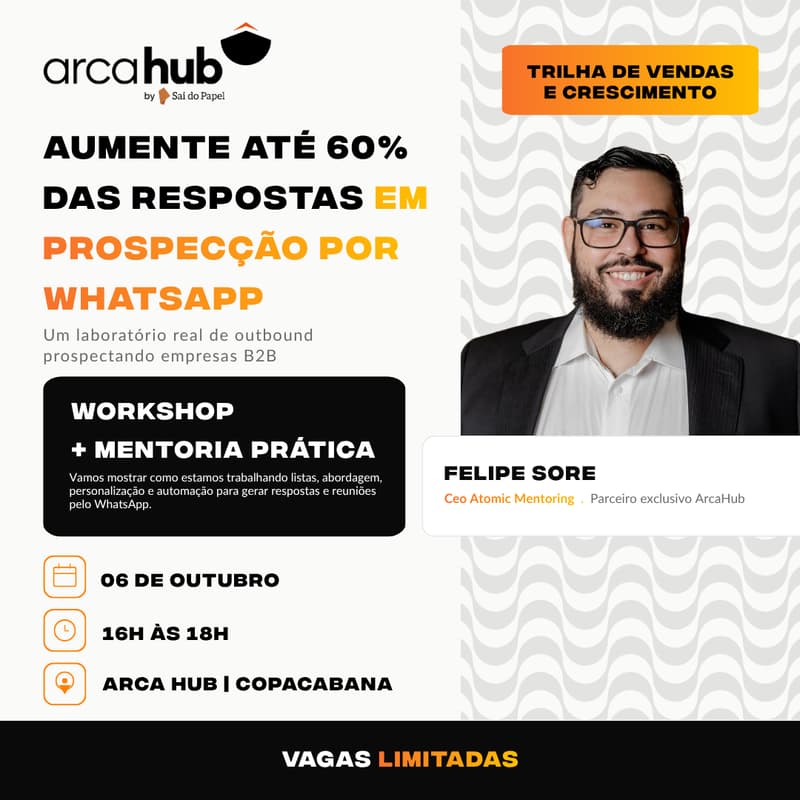 Cover Image for Aumente até 60% das respostas em prospecção por WhatsApp