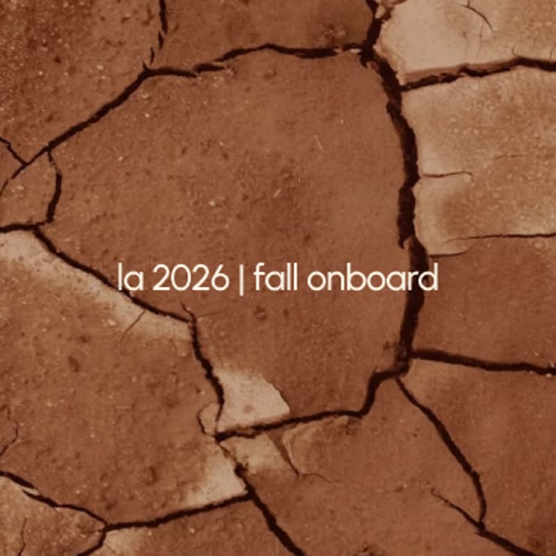 Cover Image for la 2026 | fall onboard