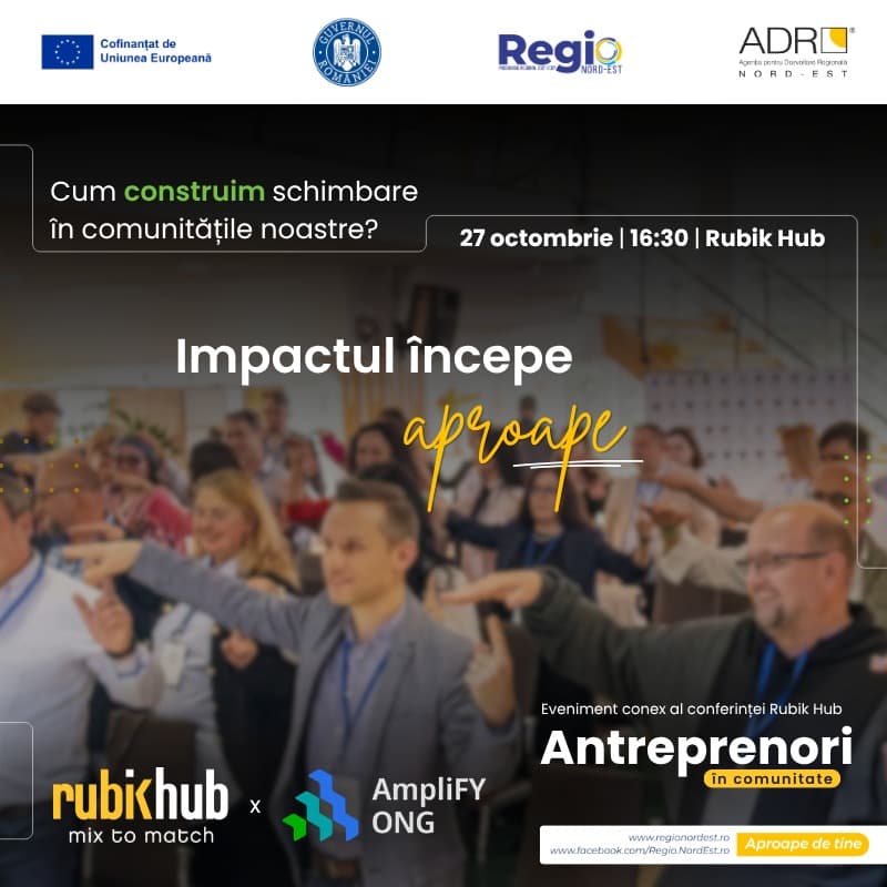 Cover Image for [Community-Led Event AmpliFY ONG] Impactul începe aproape