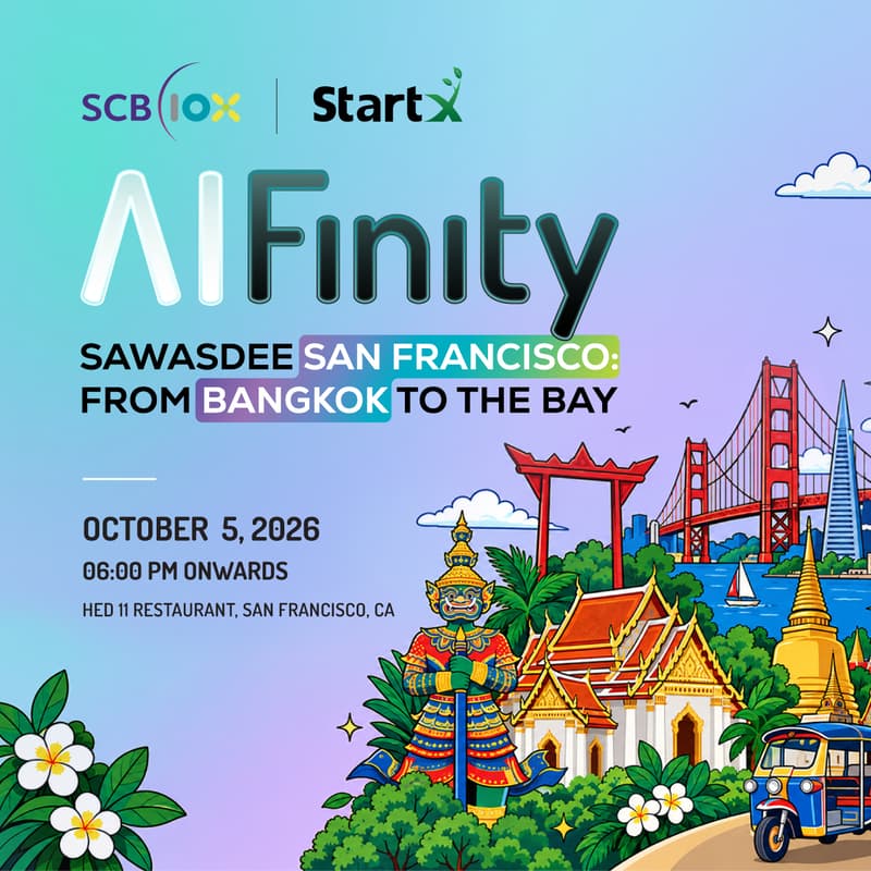 Cover Image for SCB 10X × StartX: AIFinity Community Networking Dinner