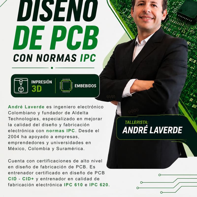 Cover Image for Taller diseño de PCB con normas