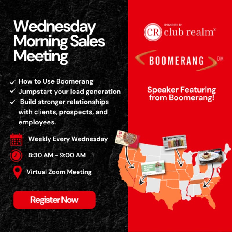 Cover Image for Weekly Sales Meeting