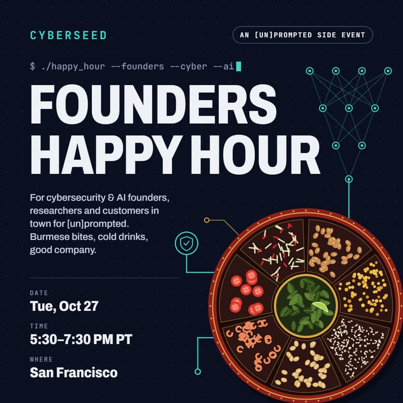 Cover Image for CyberSeed Founders [un]prompted 2026 Conference Happy Hour