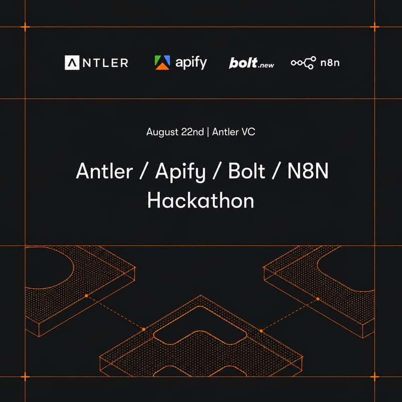 Cover Image for AntlerVC / Apify / Bolt / N8N Hackathon