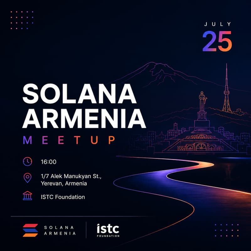 Cover Image for Solana Armenia Meetup
