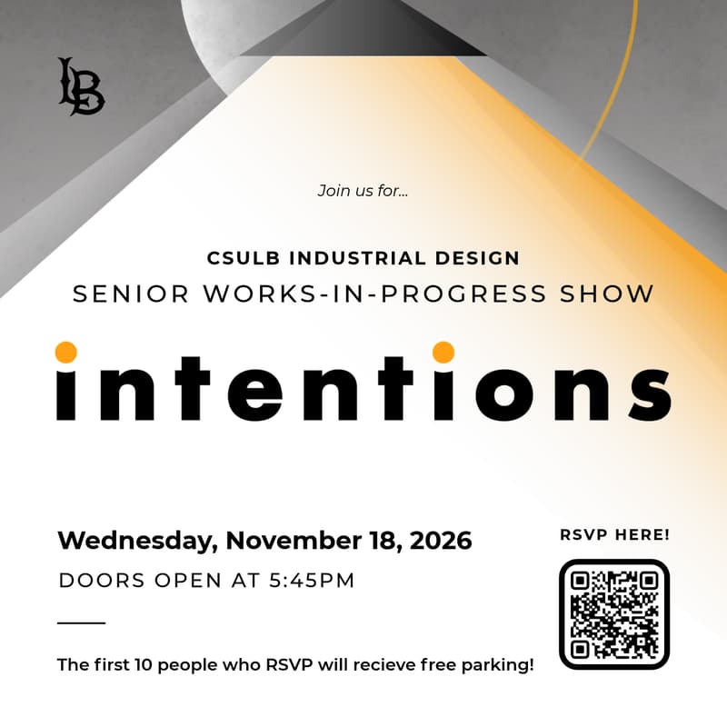 Cover Image for CSULB Industrial Design | Senior Works-in-Progress Show