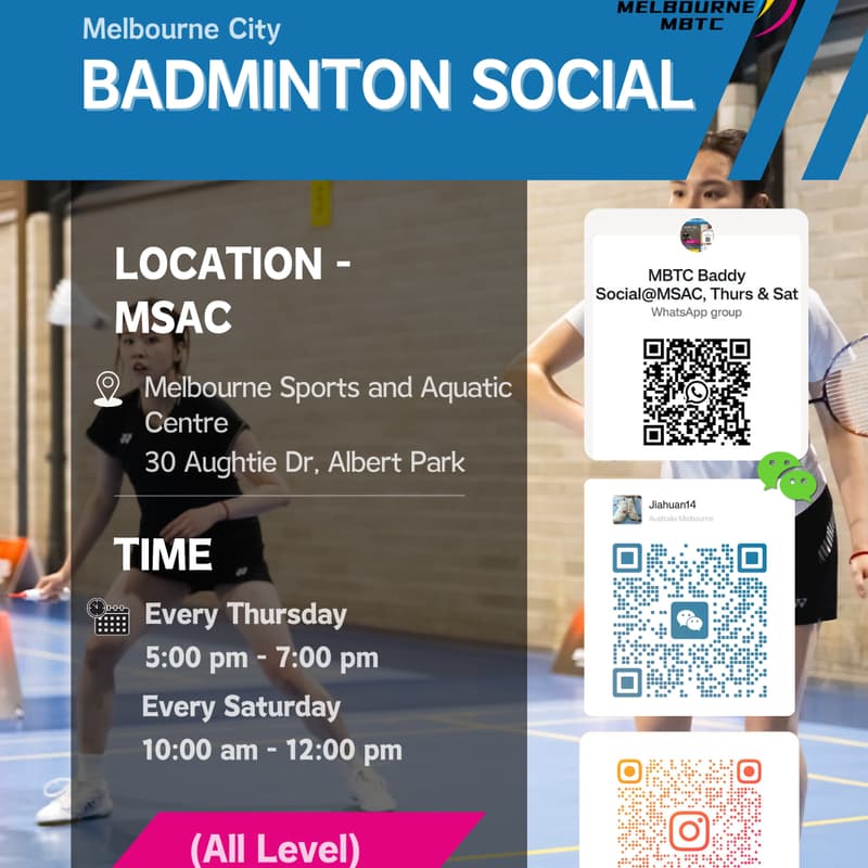 Cover Image for MBTC Thursday MSAC Social
