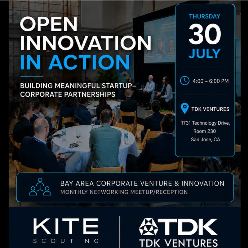 Cover Image for Bay Area Corporate Venture & Innovation Monthly Networking Meetup/Reception