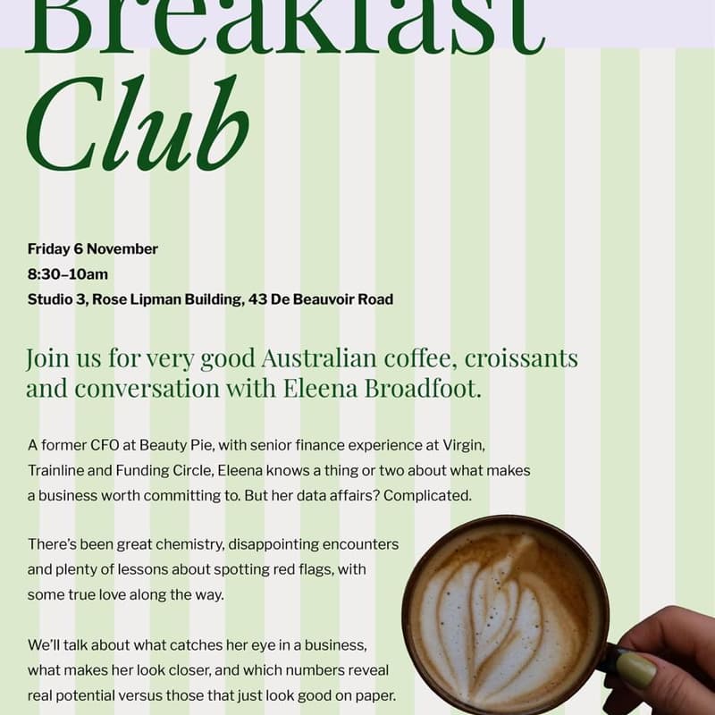 Cover Image for Friday Breakfast Club