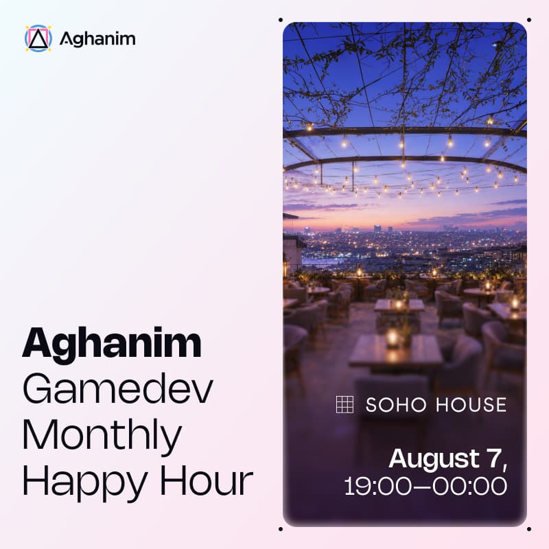 Cover Image for Aghanim Gamedev Monthly Happy Hour