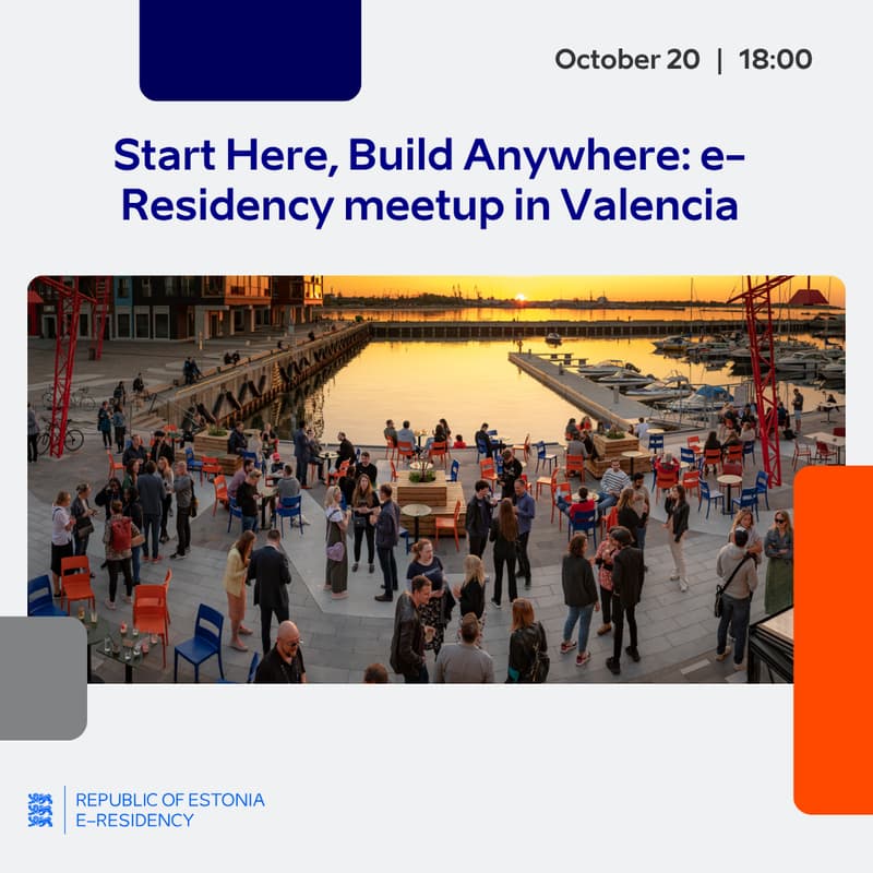 Cover Image for Start Here, Build Anywhere: e-Residency meetup in Valencia