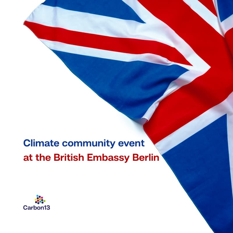 Cover Image for Save the Date: Carbon13 at British Embassy Berlin