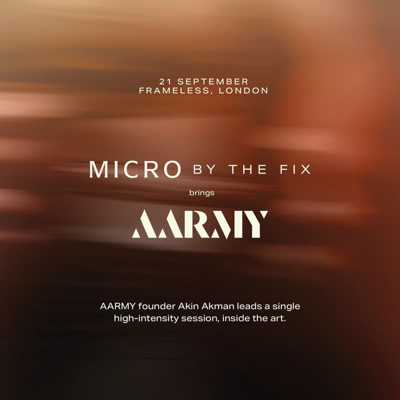 Cover Image for MICRO x AARMY: A One-Night Experience