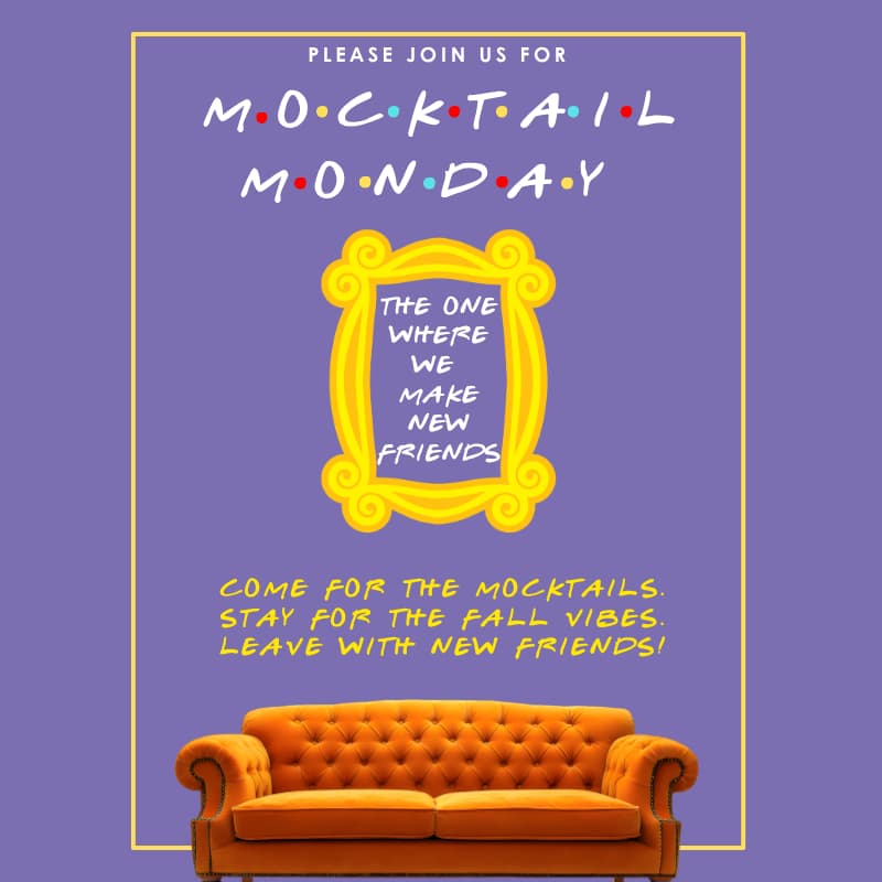 Cover Image for Mocktail Monday: The One Where We Make New Friends