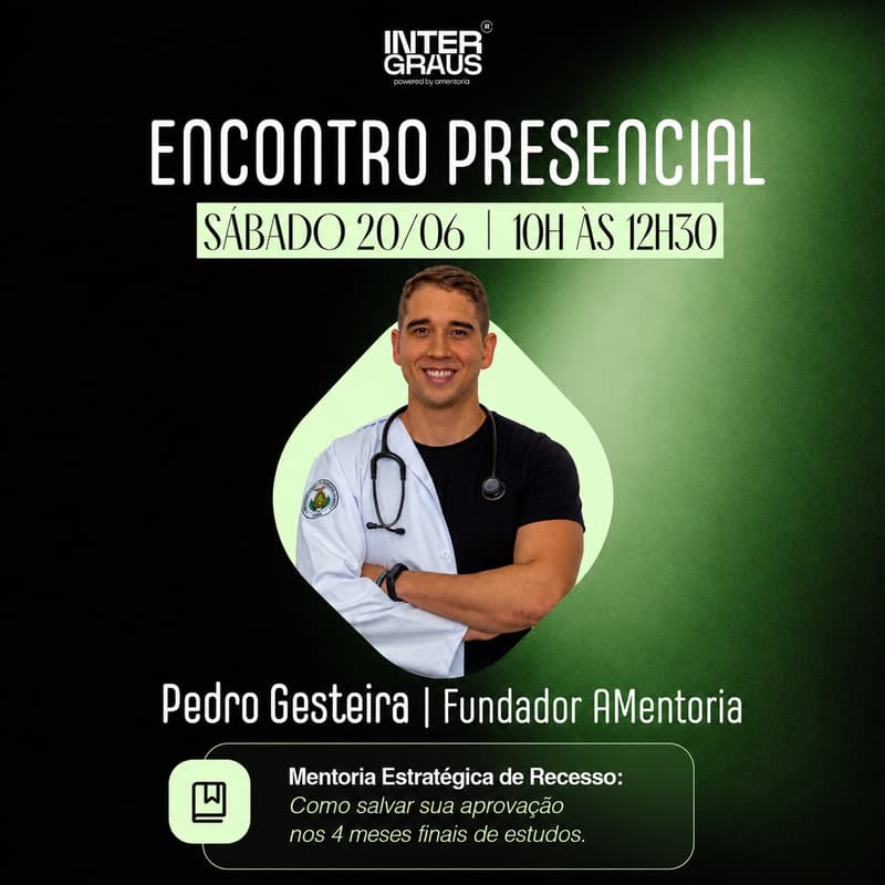 Cover Image for Mentoria Estratégica de Recesso: Como salvar sua aprovação nos 4 meses finais de estudos