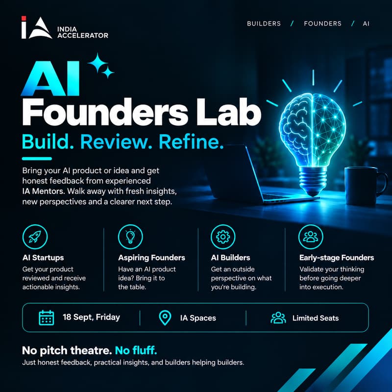 Cover Image for AI Founders Lab - Build. Review. Refine.