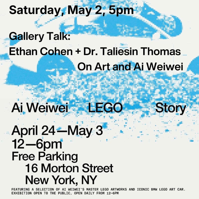 Cover Image for On Art and Ai Weiwei: A Gallery Talk with Ethan Cohen and Dr. Taliesin Thomas