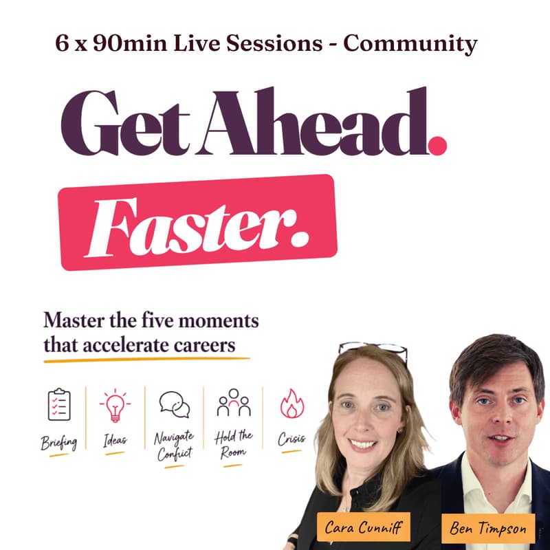 Cover Image for Get Ahead. Faster. The Career Accelerator.