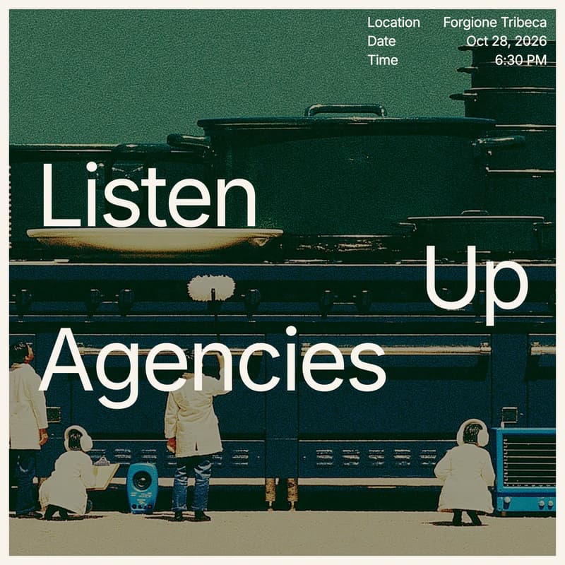 Cover Image for The Listening Room: Agency Edition