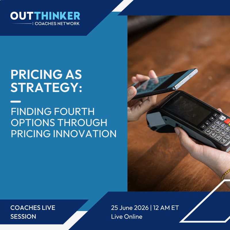 Cover Image for Pricing as Strategy: Finding Fourth Options Through Pricing Innovation