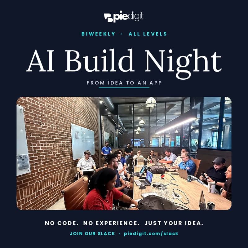 Cover Image for AI Build Night — FROM IDEA TO AN APP
