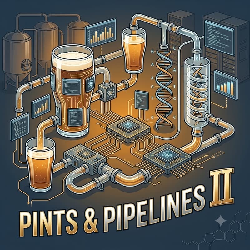 Cover Image for Pints & Pipelines II — Bioinformatics Pub Night