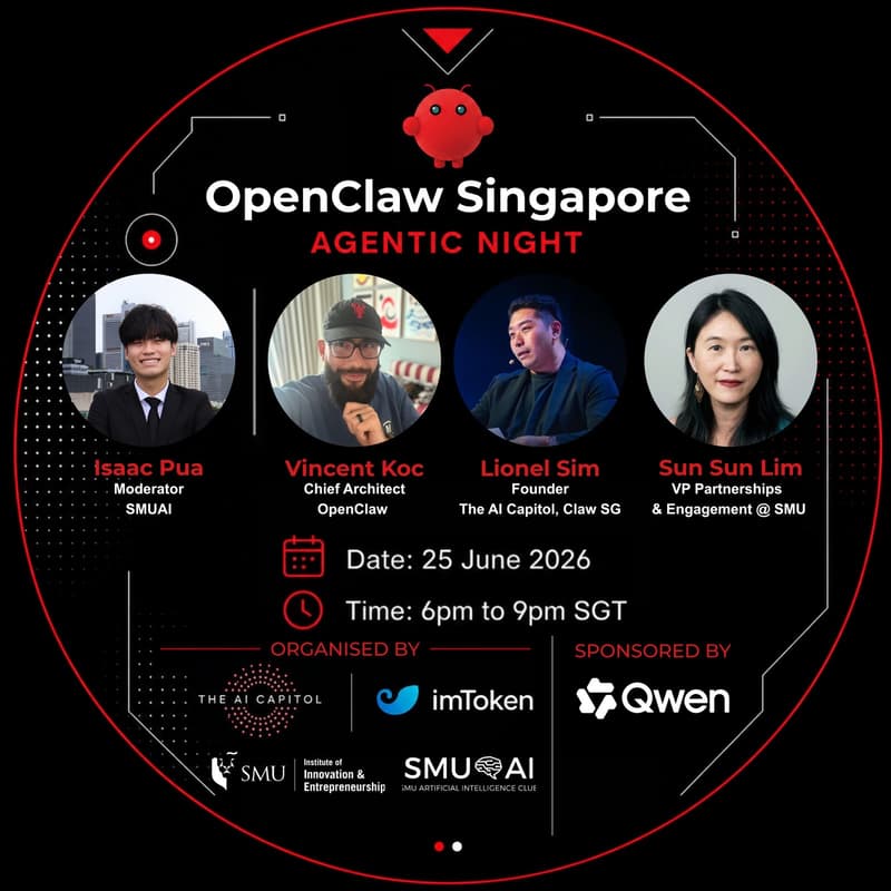 Cover Image for OpenClaw Singapore Agentic Night