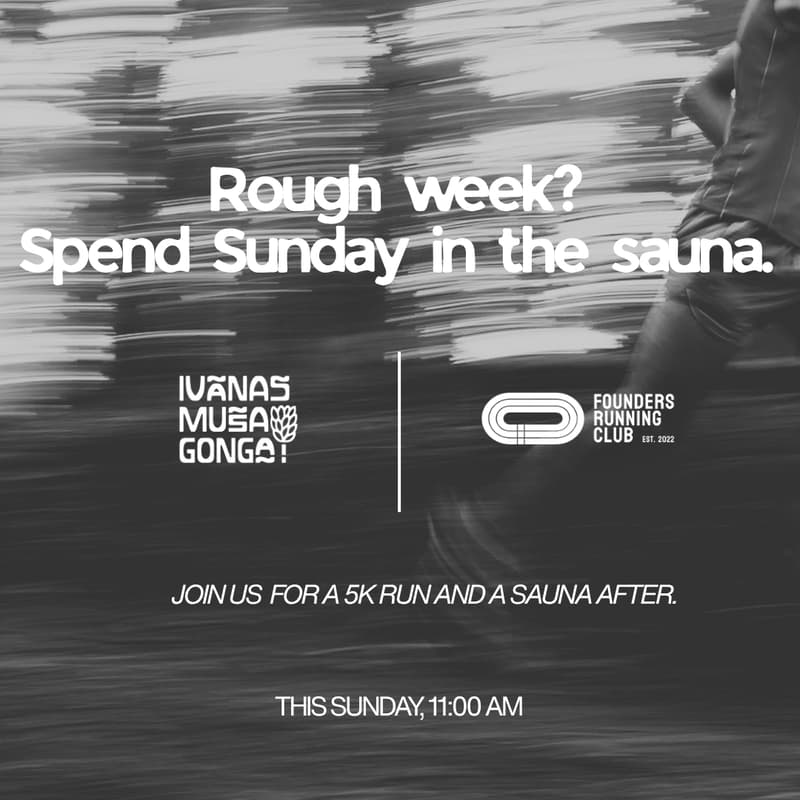 Cover Image for Founders Running Club :: Vilnius