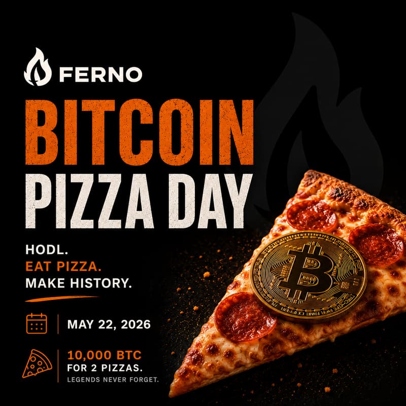 Cover Image for Ferno : Bitcoin Pizza Day