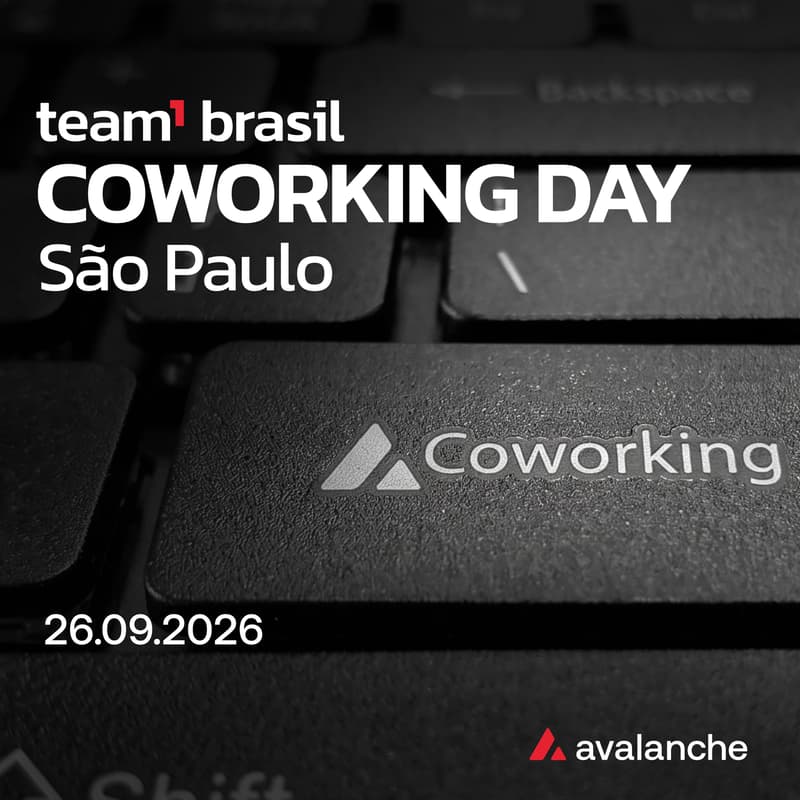 Cover Image for Team1 Brasil Coworking Day: São Paulo