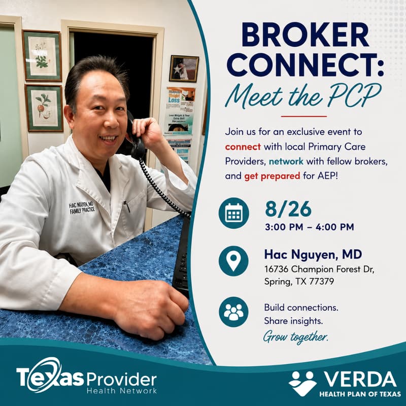 Cover Image for Nguyen Hac H MD Broker Connect: Meet The PCP