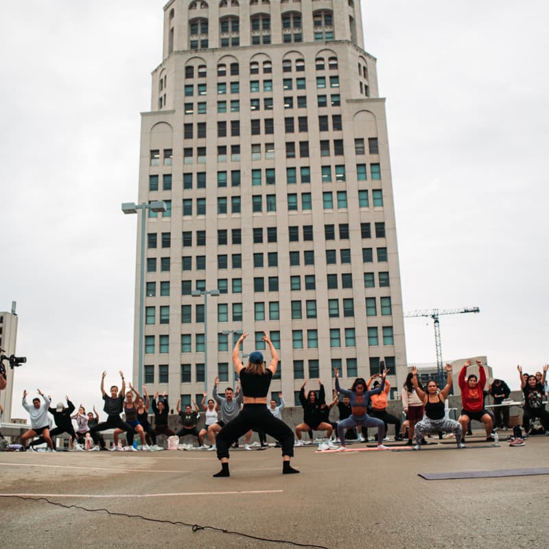 Cover Image for Downtown Rooftop Pilates