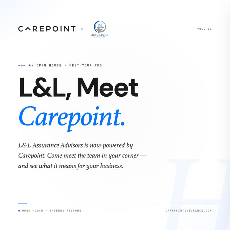 Cover Image for Meet Your New Partner · L&L Assurance Advisors × Carepoint