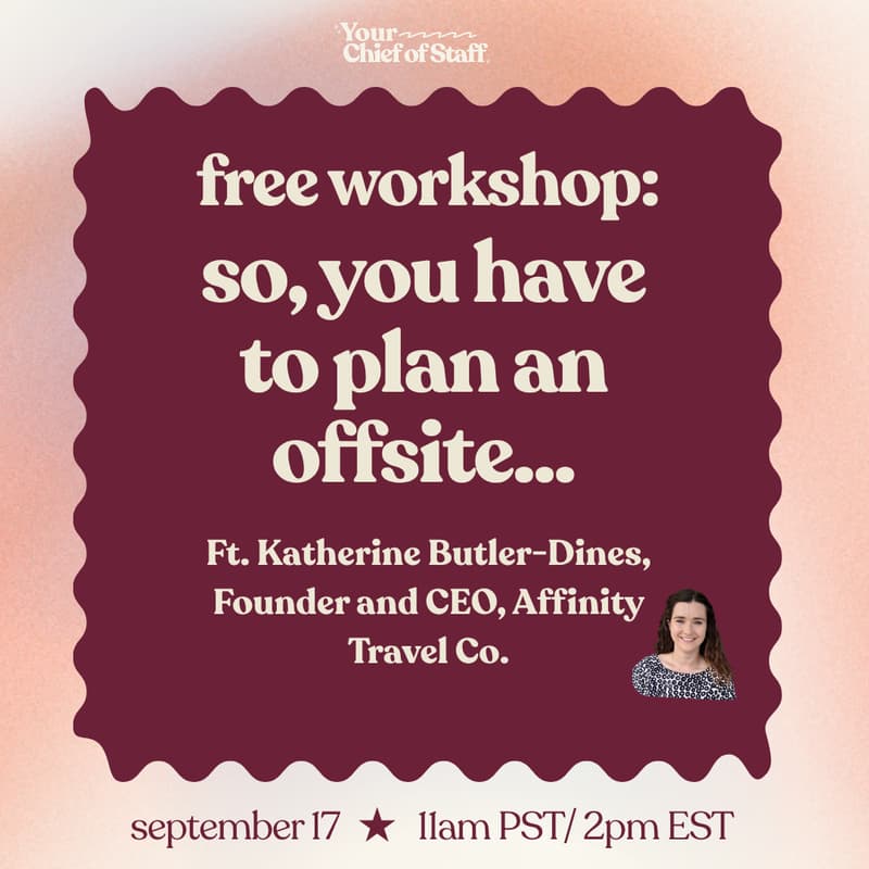 Cover Image for So, you have to plan an offsite...
